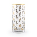 Gold Tumbler Glass Set - 6pcs