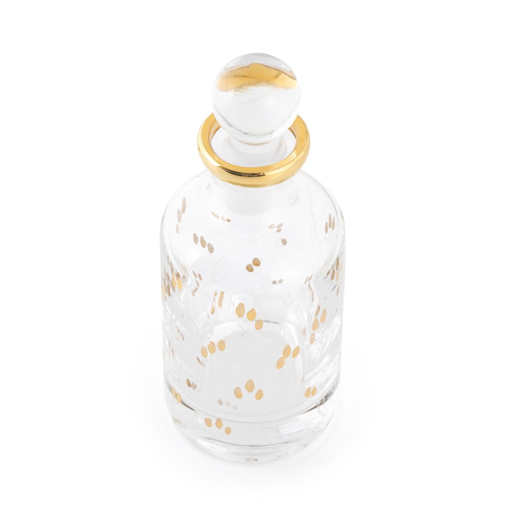 Medium Refillable Perfume Oil Bottle - Gold