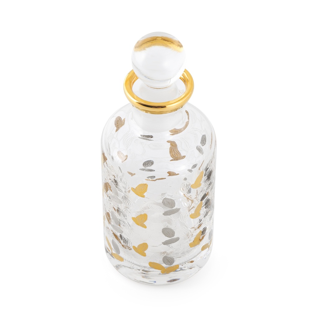 Medium Refillable Perfume Oil Bottle - Gold