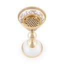 Stemware Decorative Incense Burner - Gold/Platinum