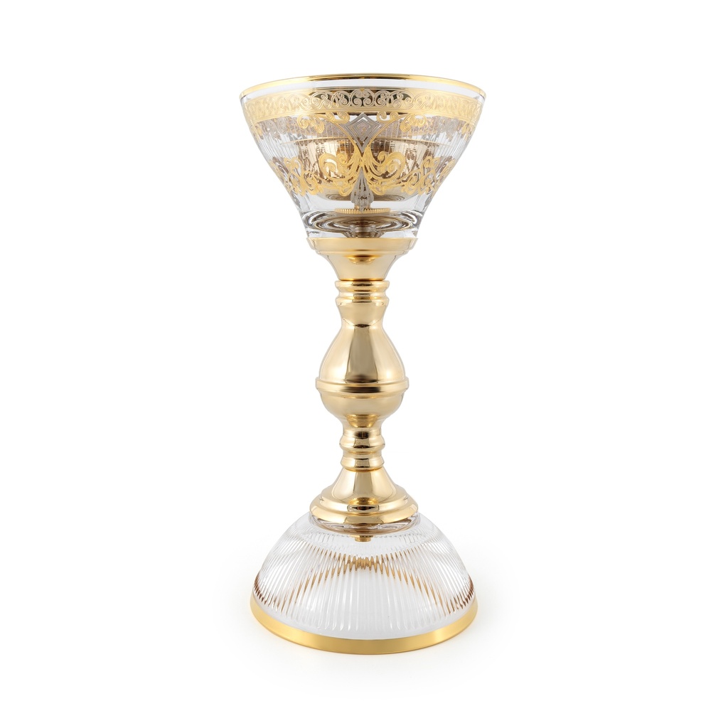 Stemware Decorative Incense Burner - Gold/Platinum