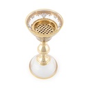 Stemware Decorative Incense Burner - Gold/Platinum