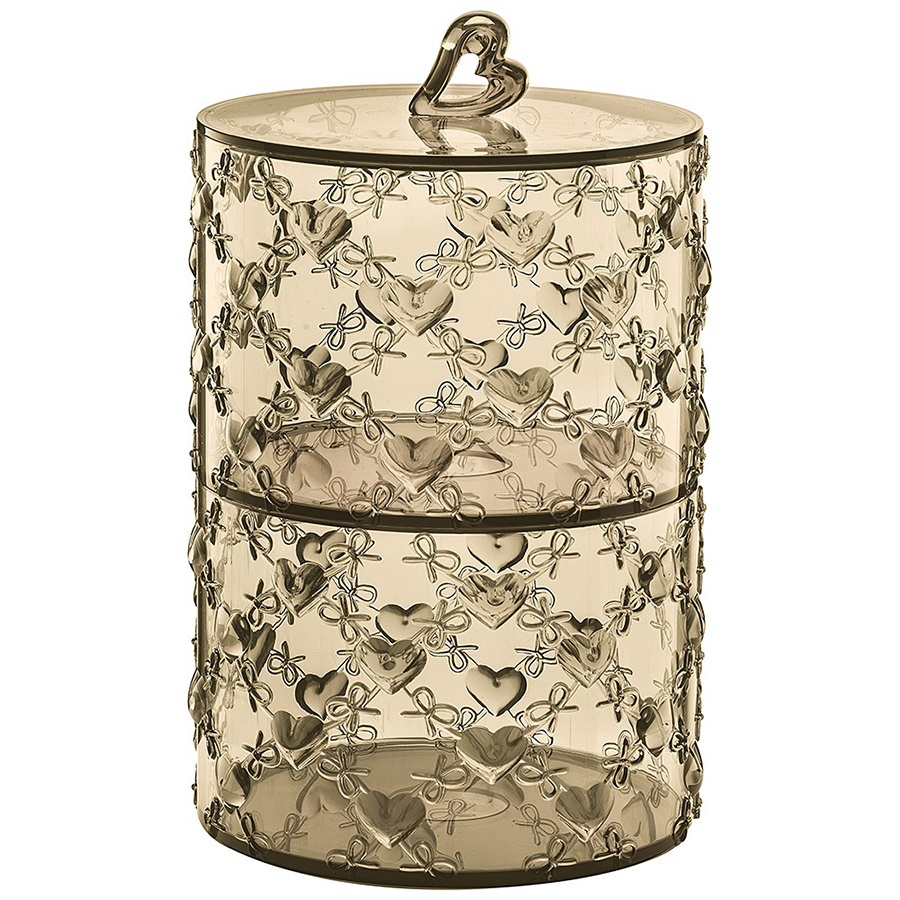 Love Stackable Containers Set of 2 - Sand