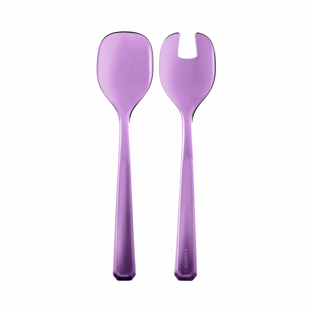 Belle Epoque Salad Server Set - Violet