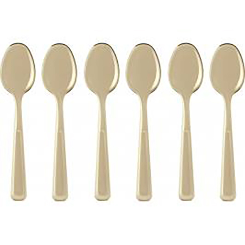 Belle Epoque Sand Teaspoons Set - 6pcs
