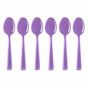 Belle Epoque Purple Teaspoons Set - 6pcs