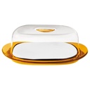 Feeling Cheese Dish with Dome - Orange