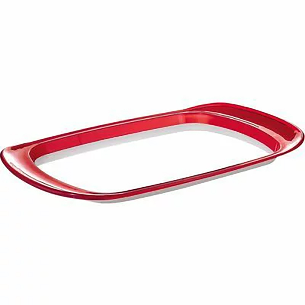Xl Rectangular Tray - Red
