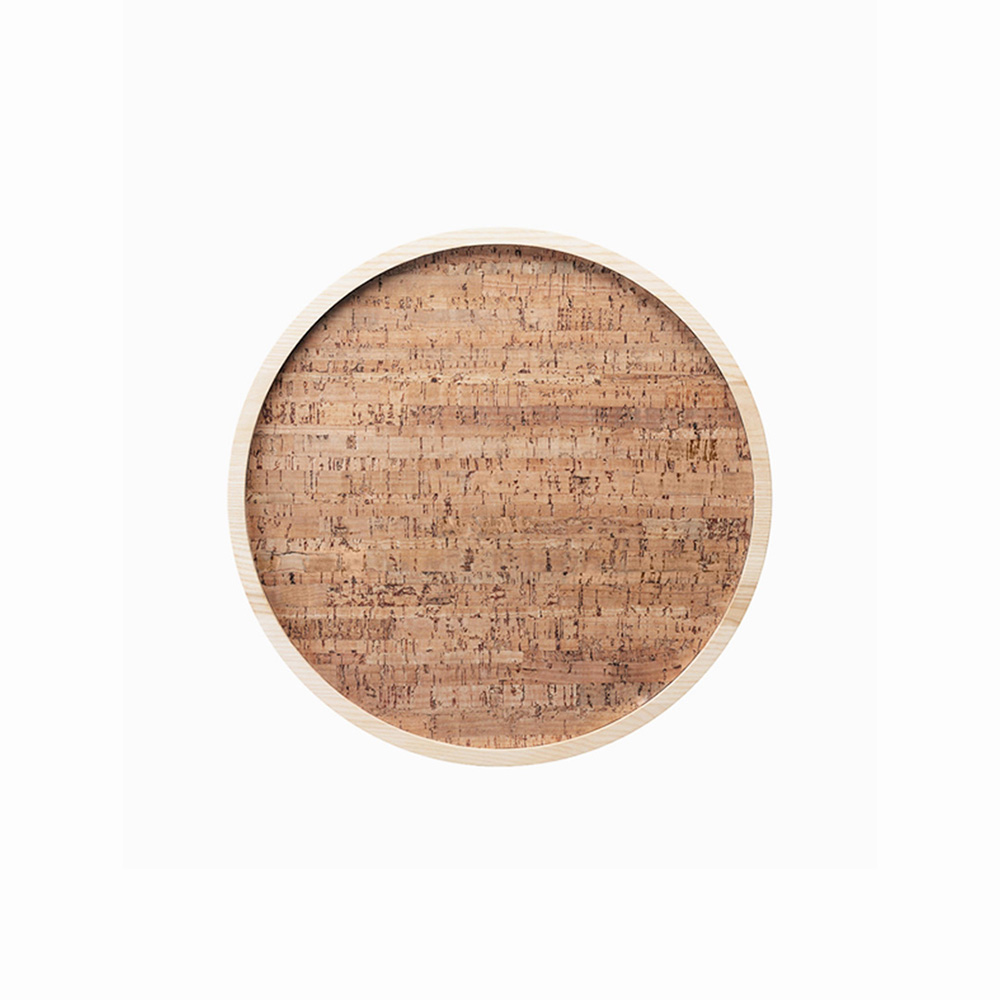 Ivalo Serving Tray Wood & Cork
