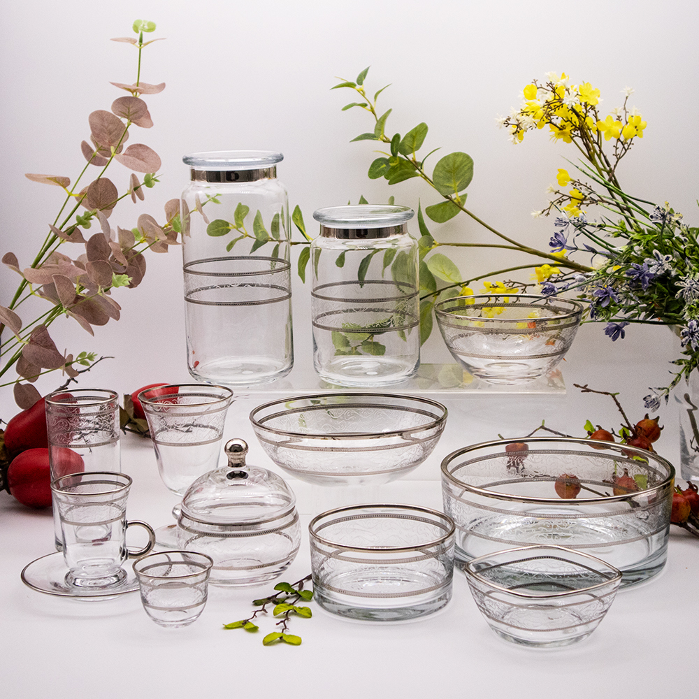 Galia Platinum Arabic Coffee Cup 6pcs