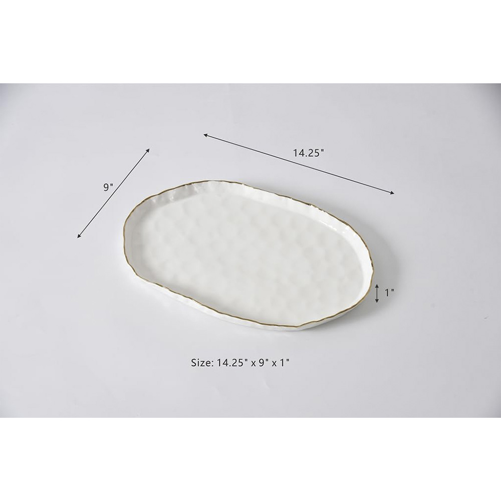 Medium Oval Platter 14.25" x 9" x 1"