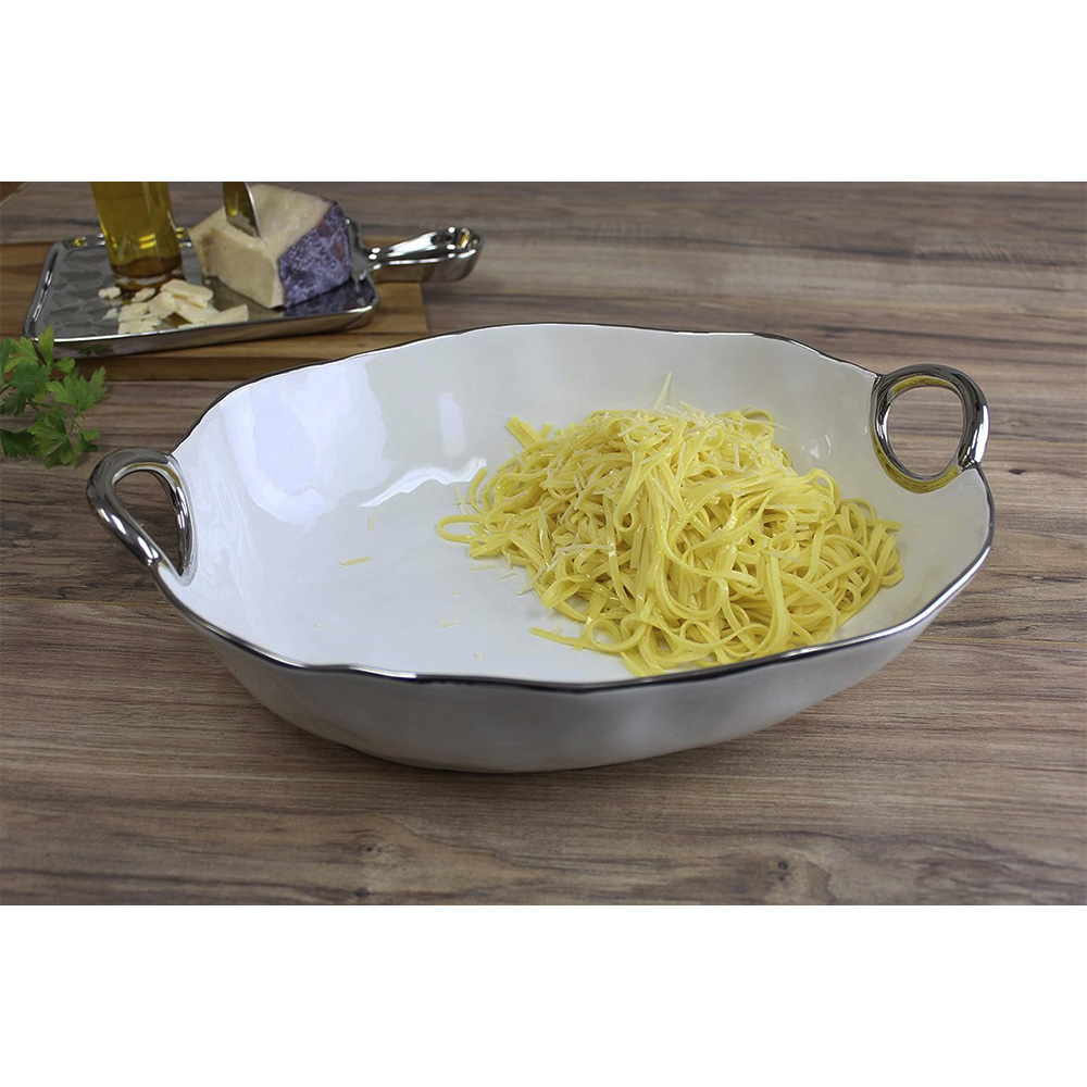 Deep Oval Server 15.5" x 11.5" x 4.25"