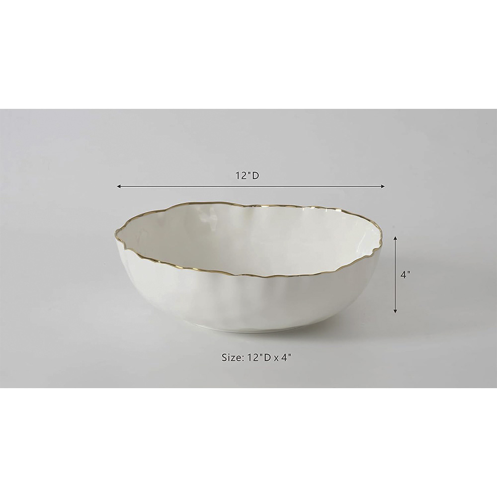 Large Bowl 12" x 12" x 4"