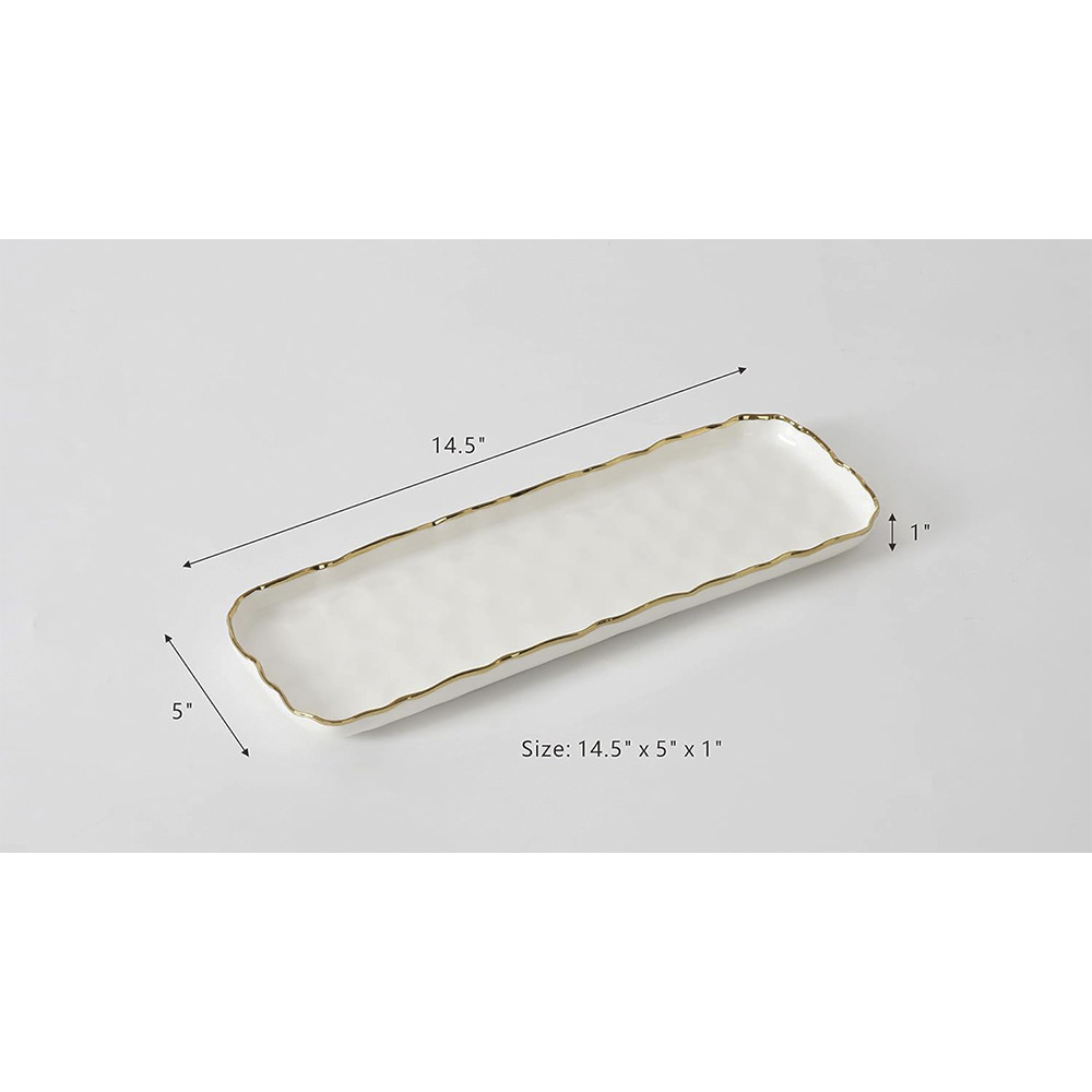 Long Rectangular Tray 14.5" x 5" x 1"