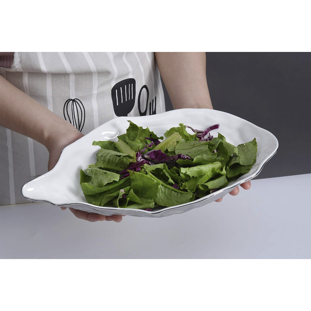 Large Oyster Bowl 13" x 8.5" x 3.75"