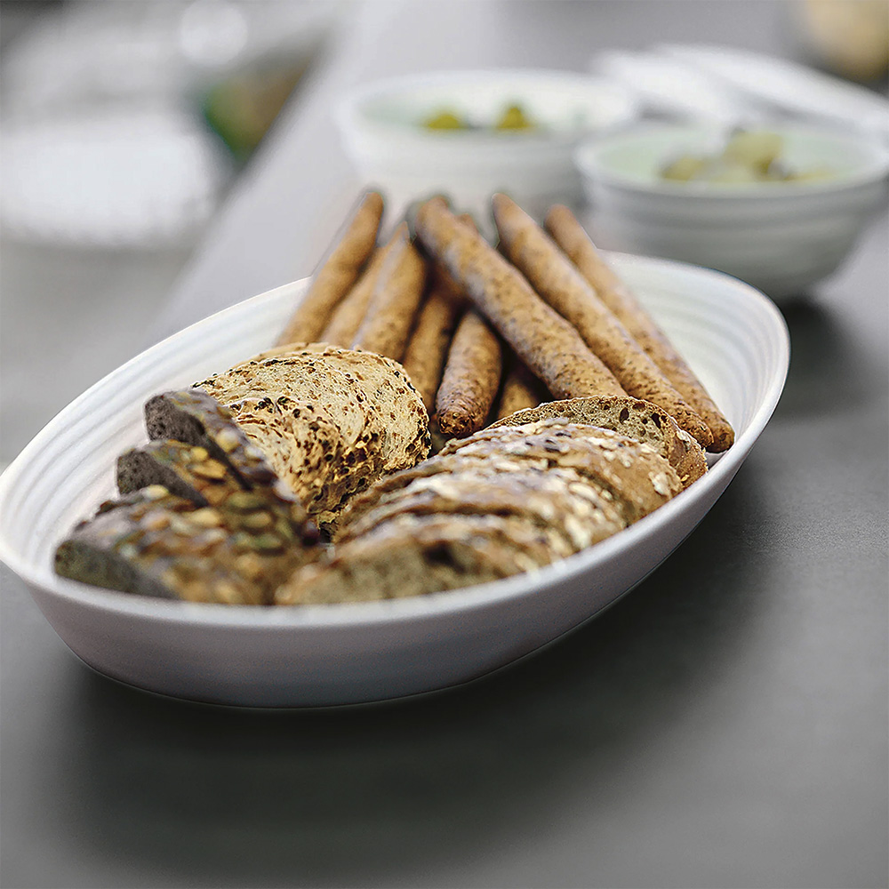 Tierra Oval Serving Plate