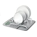 Dry&Safe Dish Drainer With Mat - Grey/Beige