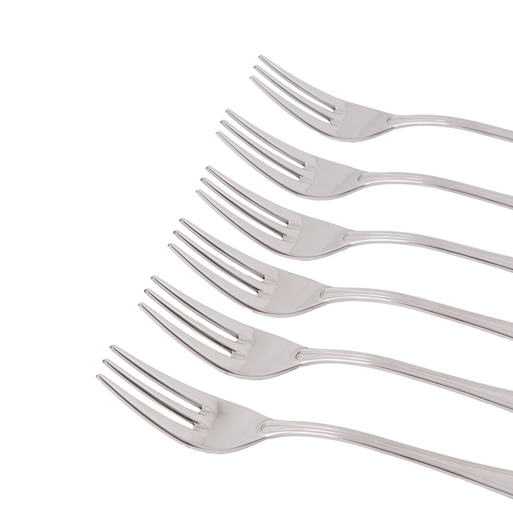6PCS CAKE FORK SET DOMUS 
