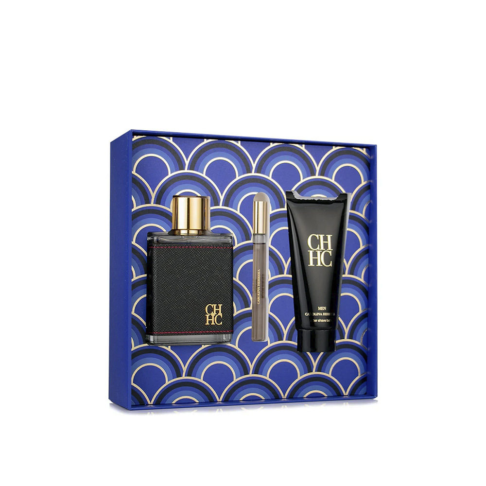 Carolina Herrera Perfume Gift Set for Men - 3pcs