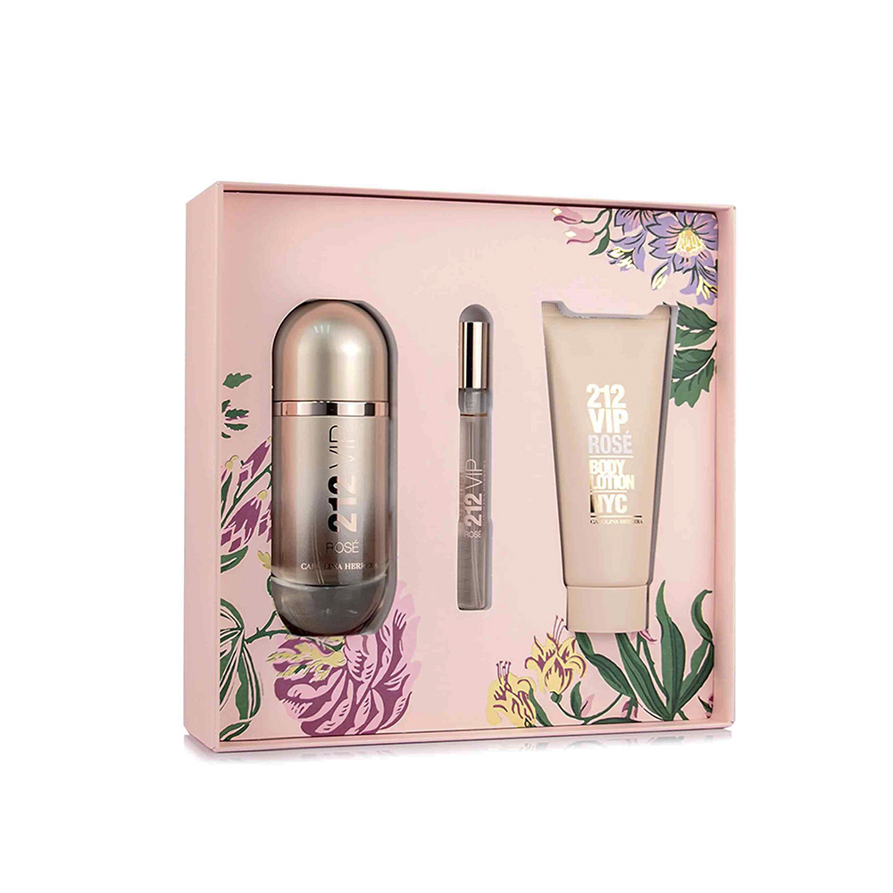 212 Vip Rosé for Women Gift Set - 3pcs