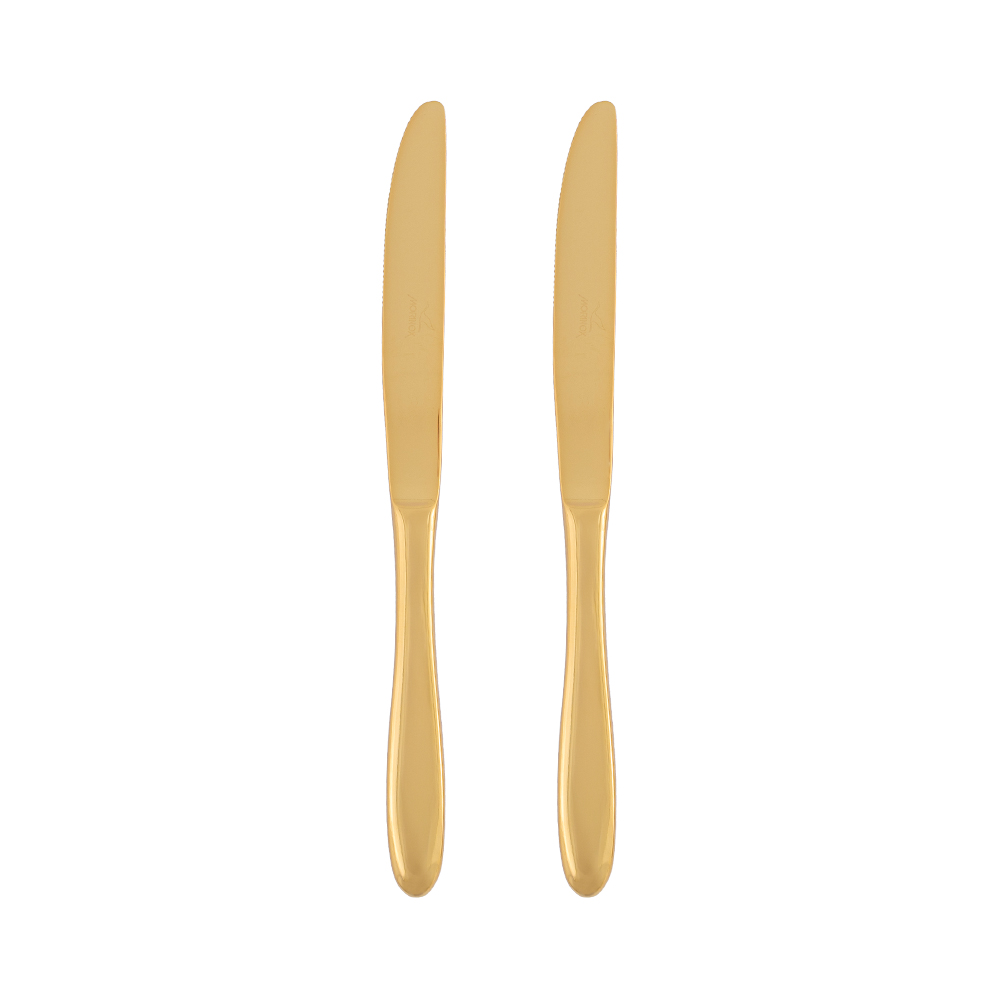Londra Oro Table Knife Set - 2pcs