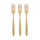 Londra Oro Dessert Fork Set - 3pcs