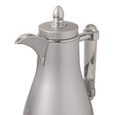 MY FLOWER VACUUM FLASK SHINY GREY / CHROME1.0/1.0L