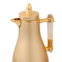 MY FLOWER VACUUM FLASK CHAMPAGNE/GOLD 1.0/1.0L