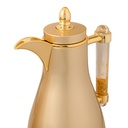 MY FLOWER VACUUM FLASK CHAMPAGNE/GOLD 1.0/1.0L