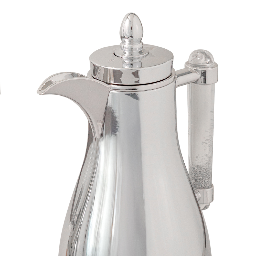 MY FLOWER VACUUM FLASK ALL CHROME1.0/1.0L