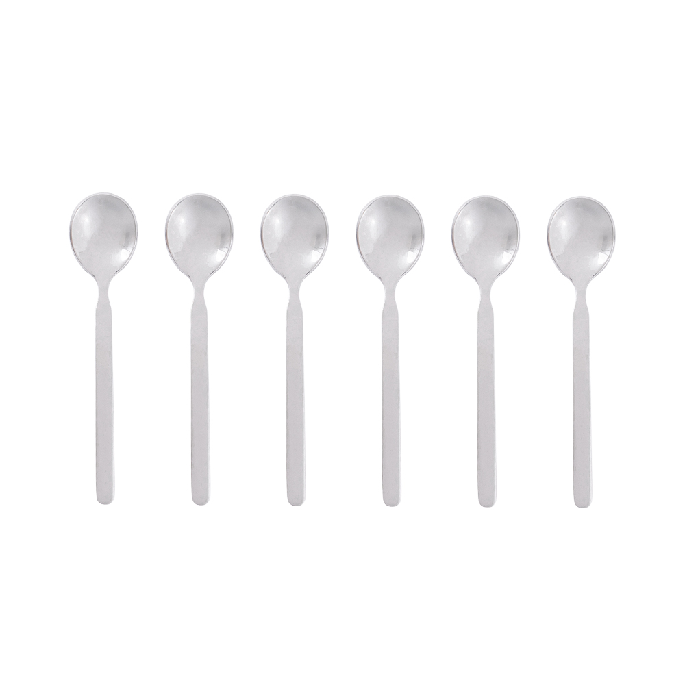 6pc mocca spoon set