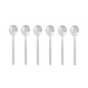 6pc mocca spoon set