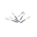 6 PCS CAKE FORK SET WINDOW BOX VERO OLMO GRIGIO