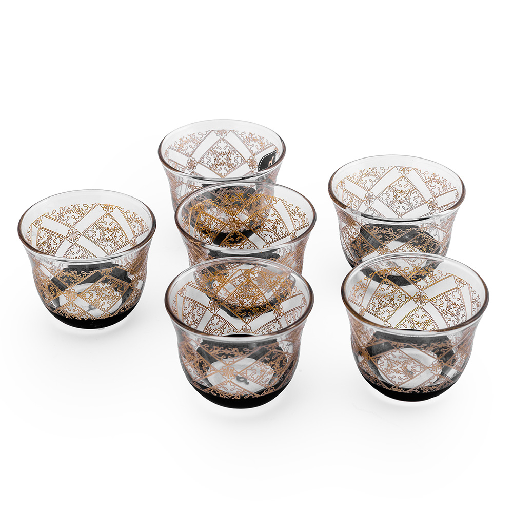 GAWA CUP 6 PCS FENCE BLACK M00409 