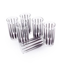 LONG DRINK GLASS 6 PCS PILLAR BROWN M01220