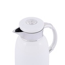 White/Chrome Vacuum Flask - 650ml