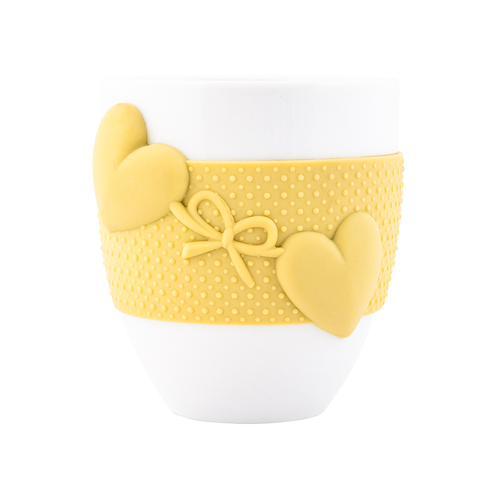 Love Porcelain Mug - Clay