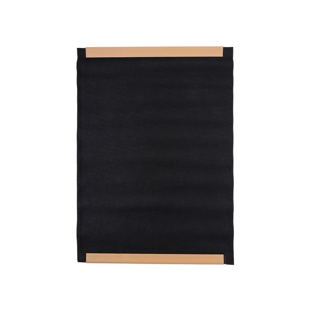 Lateral Edges Placemat - Matte Gold