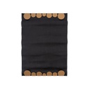 Matte Gold Edges Tray Set - 2pcs