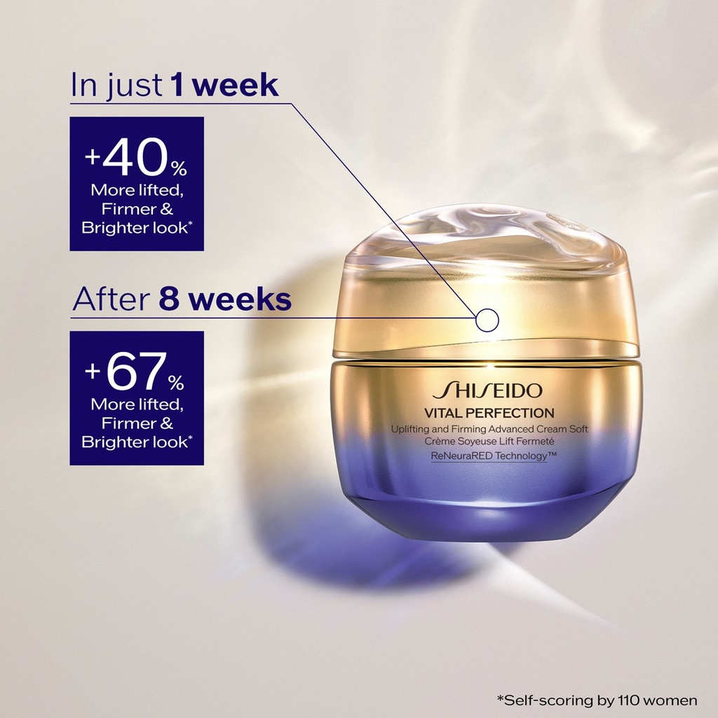 SHISEIDO UPLIFTING AND FIRMING ADVANCED CREAM SOFT 50ML