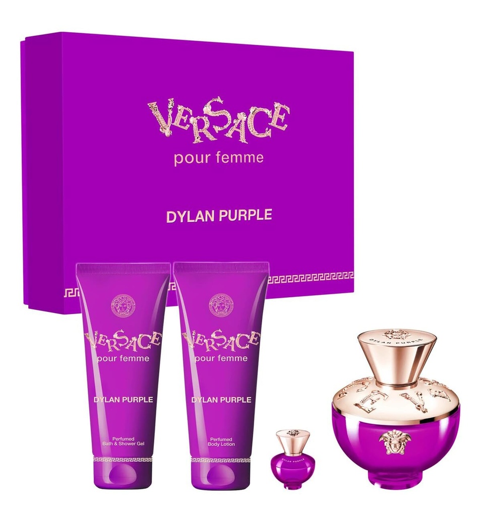 Dylan Purple Eau de Parfum Gift Set - 4pcs