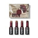 Sheglam Ember Rose Boom Matte Lipstick Set 4pcs 