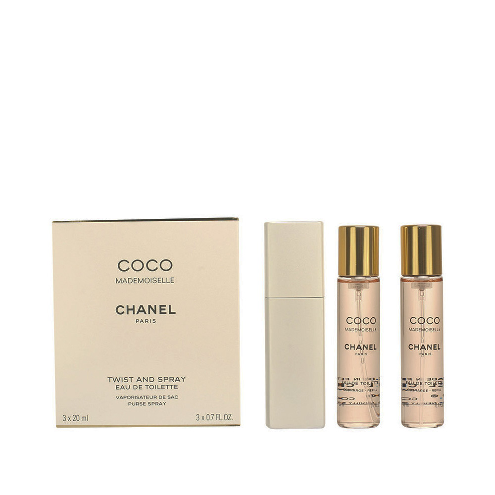 Coco Mademoiselle Twist and Spray Perfume Set - 3x20ml