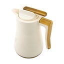 VACUUM JUG SAFARI, GLASS REFILL 0,70L - WHITE/AMBER 