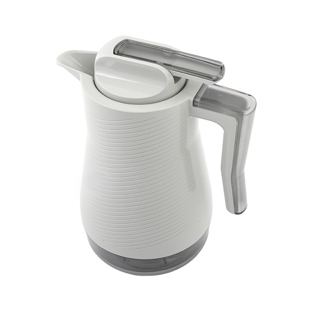 VACUUM JUG SAFARI, GLASS REFILL 0,70L - PEARL GREY 