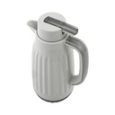 VACUUM JUG DECO, GLASS REFILL 1L - PEARL GREY 