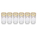 6 PCS TUMBLER GLD/PLT
