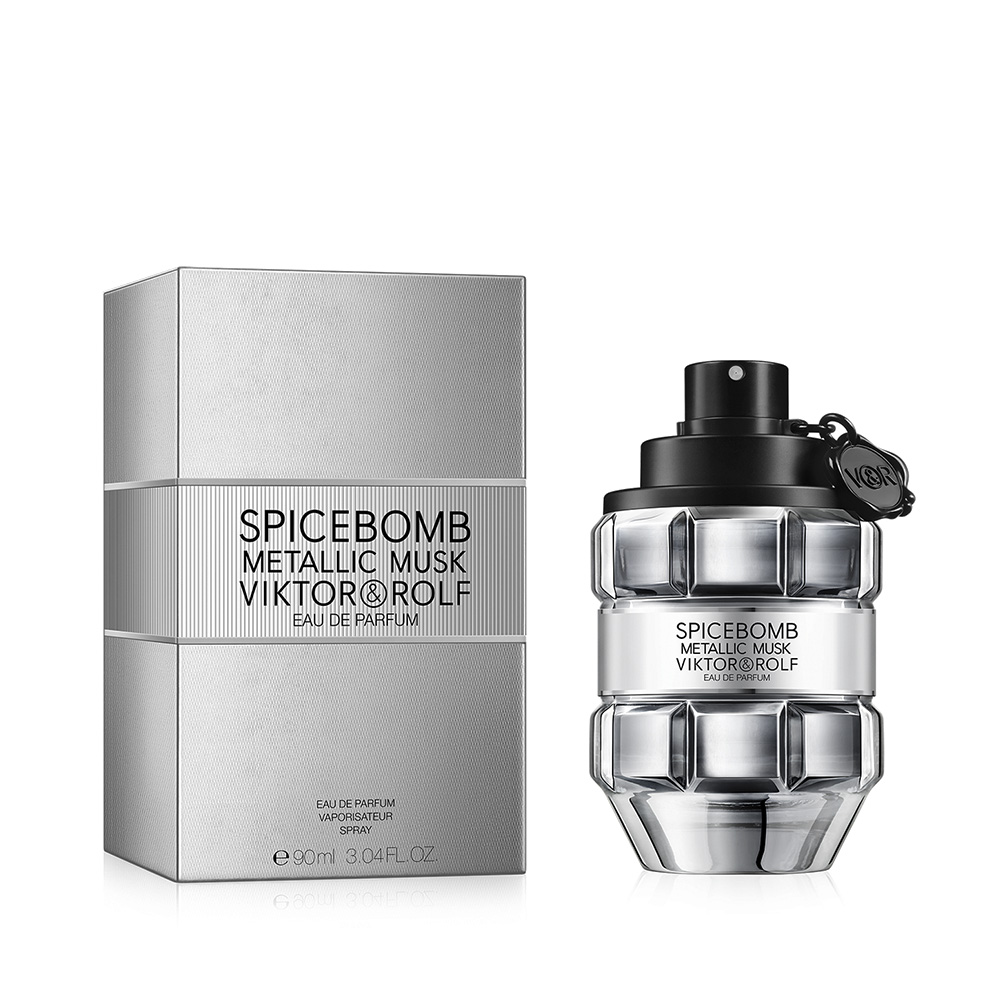 Spicebomb Metallic Musk Eau de Parfum  - 90ml - Men