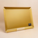 ACRYLIC TRAY 37X28CM SECRET GOLD