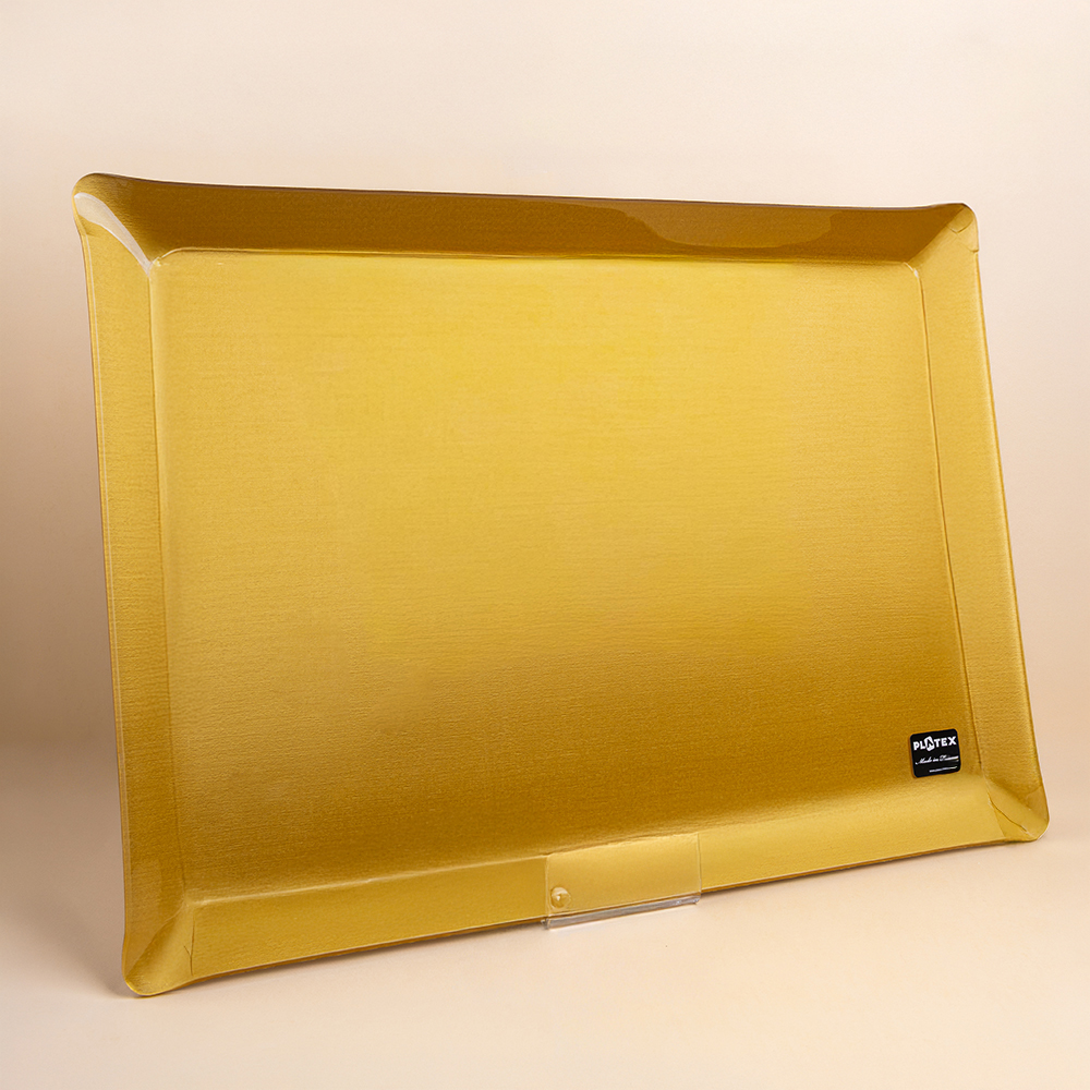 ACRYLIC TRAY 60X45CM SECRET GOLD